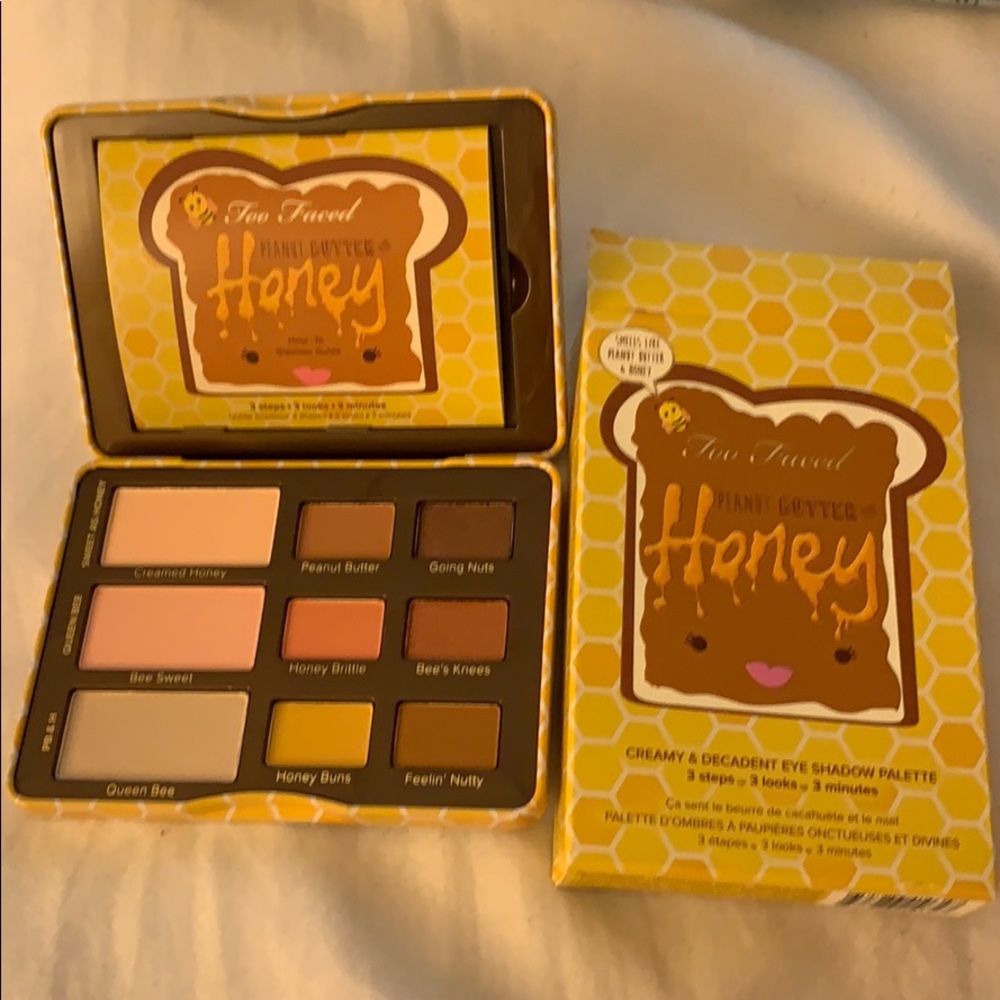 NIB Too Faced Peanut Butter & Honey Palette